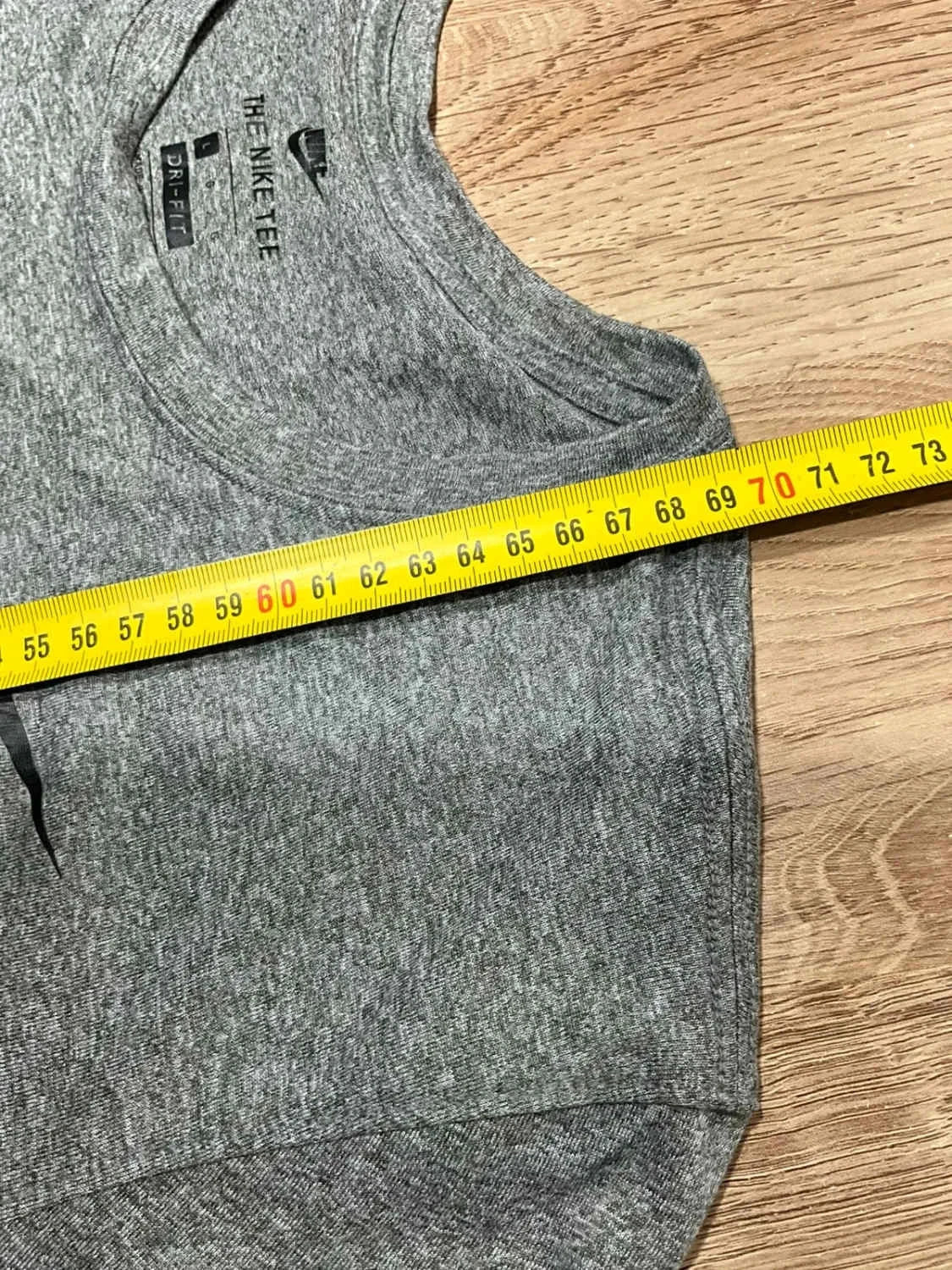 T-shirt Manches Longues Nike Dri-Fit Bethel Swimming Femme L Gris – photo 15
